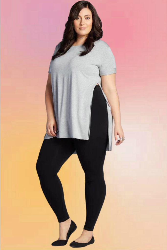 Bamboo Leggings: Black : Plus Size – Doll Factory by Damzels