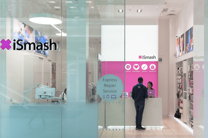 Our phone repair store in Westfield shopping centre, Shepherd's Bush