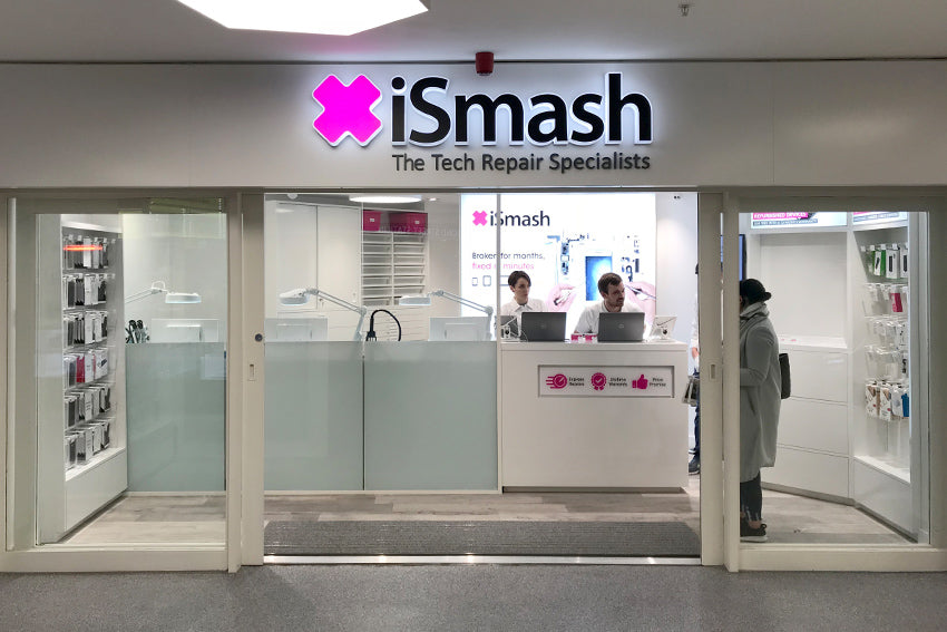 Visit iSmash to fix your broken phone screen in Bond Street Station