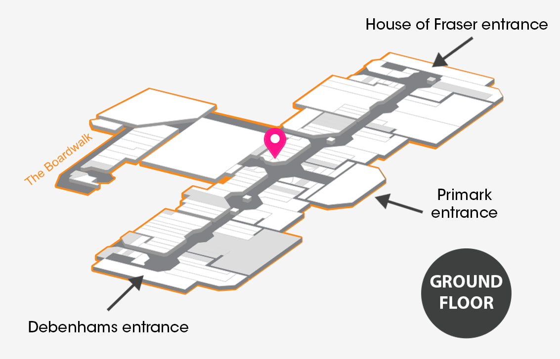 Our Lakeside store map