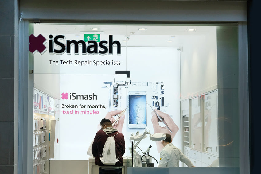 Visit iSmash to fix your broken phone screen in Leeds