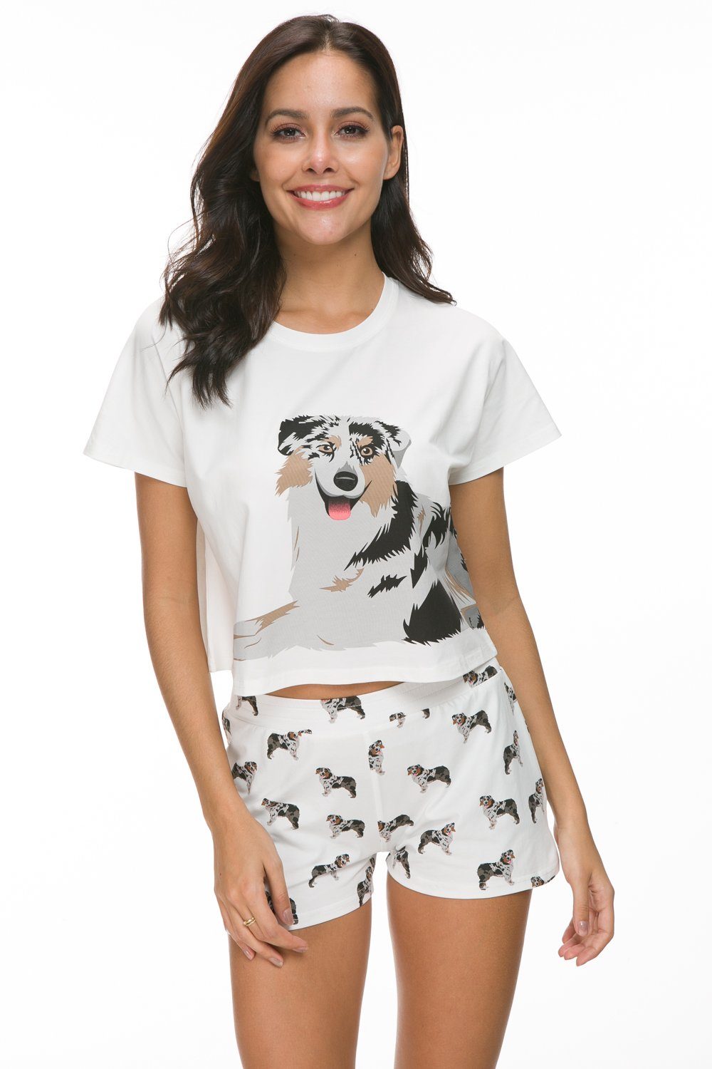 Australian Shepherd Two Piece Pajama 