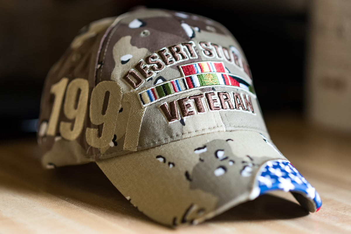 EXCLUSIVE Desert Storm Veteran Hat (with flag) (Sale ...