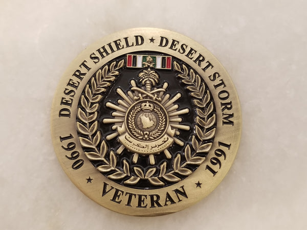 Desert Storm Veteran Challenge Coin Sale National Desert Storm War Memorial