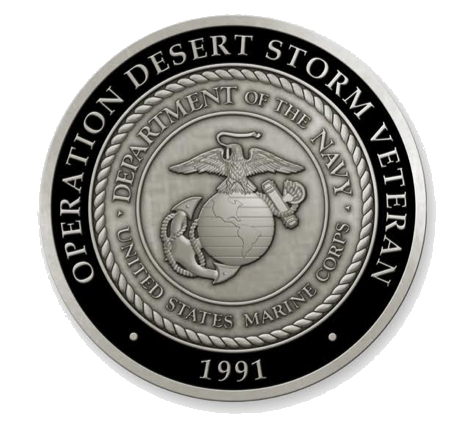 Operation Desert Storm 30th Anniversary Coin U S Marines National Desert Storm War Memorial