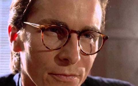 Christian Bale American Pyscho Oliver Peoples Glasses