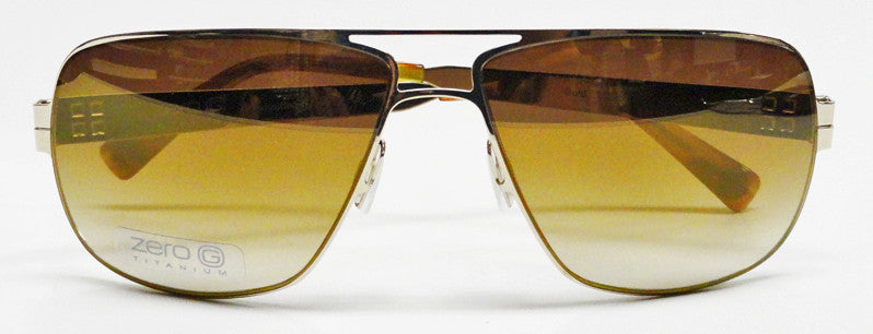 Zero G Born In Brooklyn Gold Mirror Sunglasses Hicks Brunson Eyewear