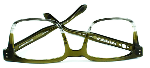 Born In Brooklyn Bedford Stuyvesant Plastic Frame Olive Gradient