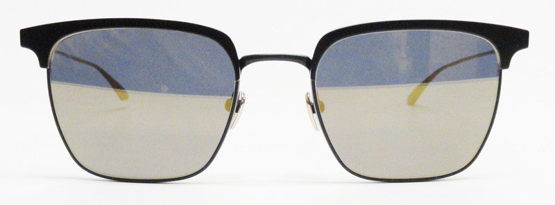 Masunaga Collins S49 Black Gold Sunglasses Hicks Brunson Eyewear