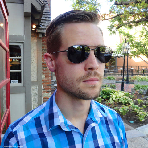 Masunaga 9001 Aviator Sunglasses – Hicks Brunson Eyewear