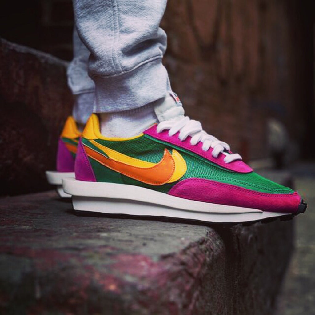 nike green and purple