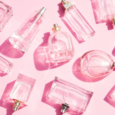 bottles of perfume