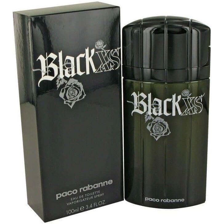 Black XS by Paco Rabanne 3.3 oz 3.4 EDT Cologne Spray for Men