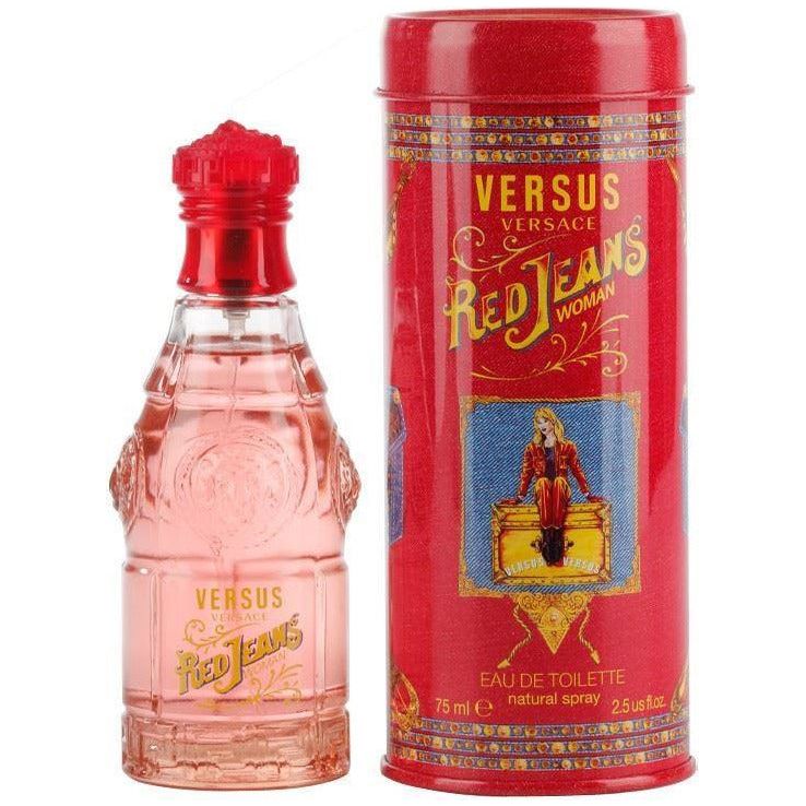 versace perfume red bottle