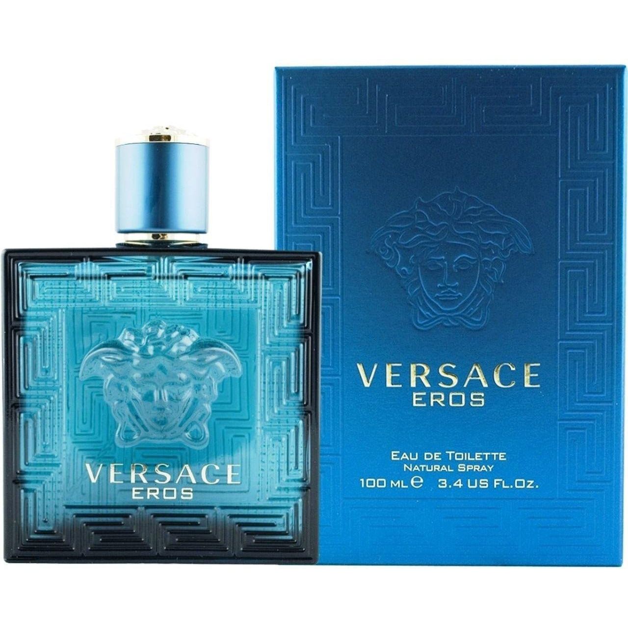 Versace Eros Cologne 34 Oz 33 Edt Spray For Men 