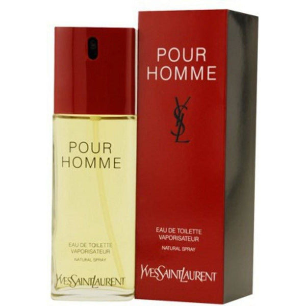 POUR HOMME YSL Yves St Laurent Cologne 3.3 / 3.4 oz Spray New in Box