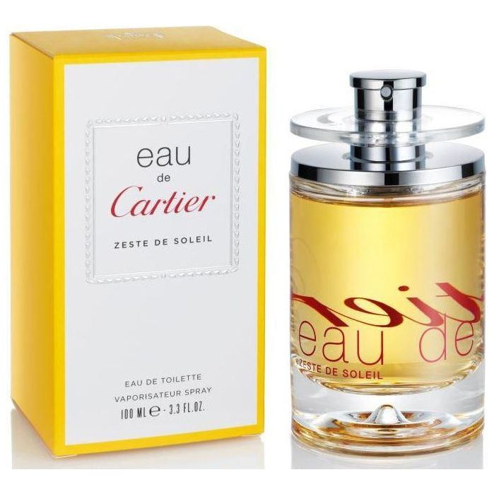 eau de cartier zeste de soleil eau de toilette spray