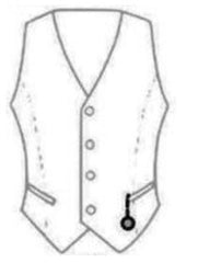 how to wear a pocket watch with a vest