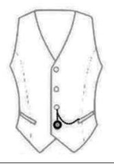 how to wear a pocket watch with a vest