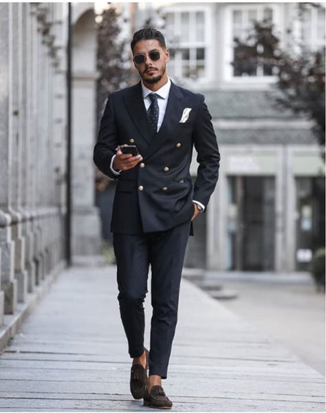 How The Best Dressed Men Wear Black Pants & Brown Shoes – Soxy.com