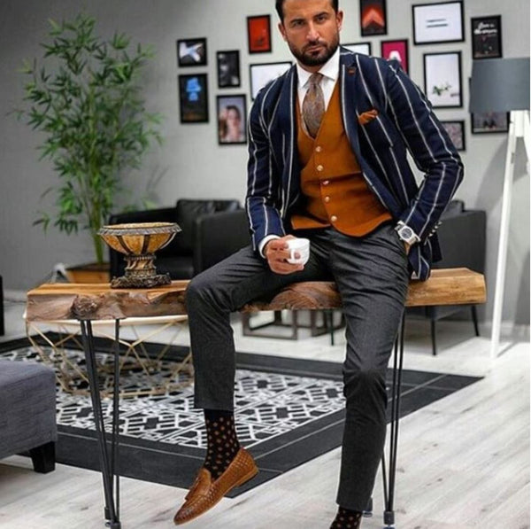 grey dress shoes mens outfit