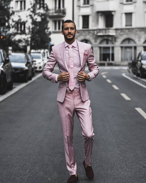 shoes for pink suit
