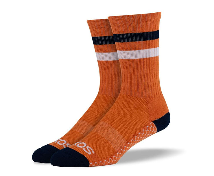 orange athletic socks