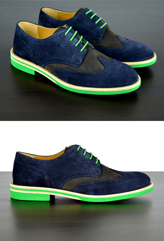 mens green suede dress shoes