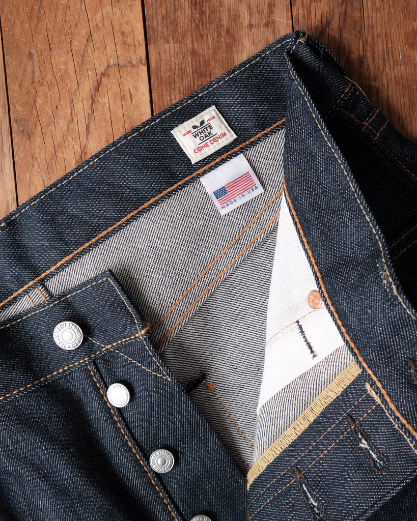 levi's 501 cone denim white oak