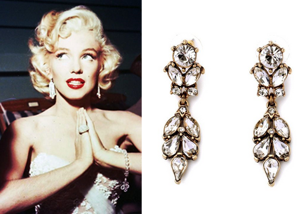 Marilyn Monroe Earrings