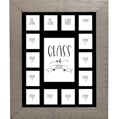 12x16 White School Picture Mat