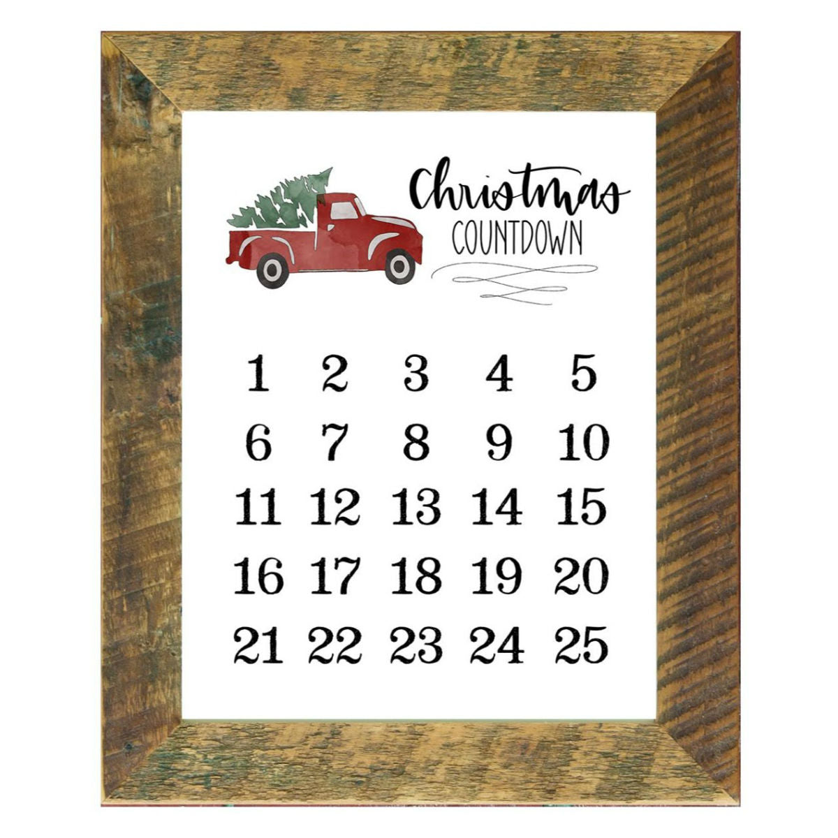 24 days till christmas clipart