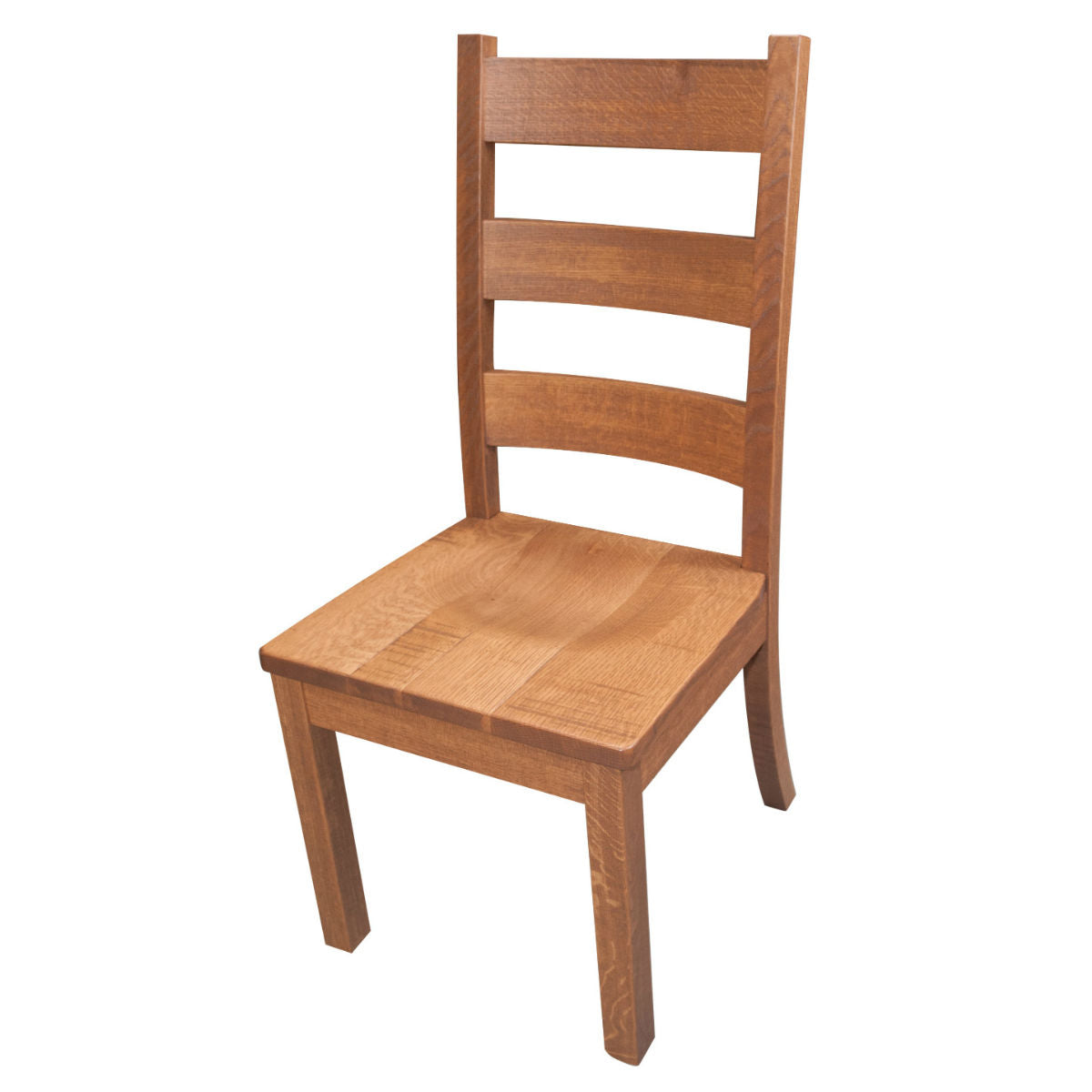 oak ladder dining chairs