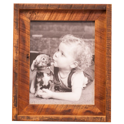 8x10 Reclaimed Wood Frame Easel Back