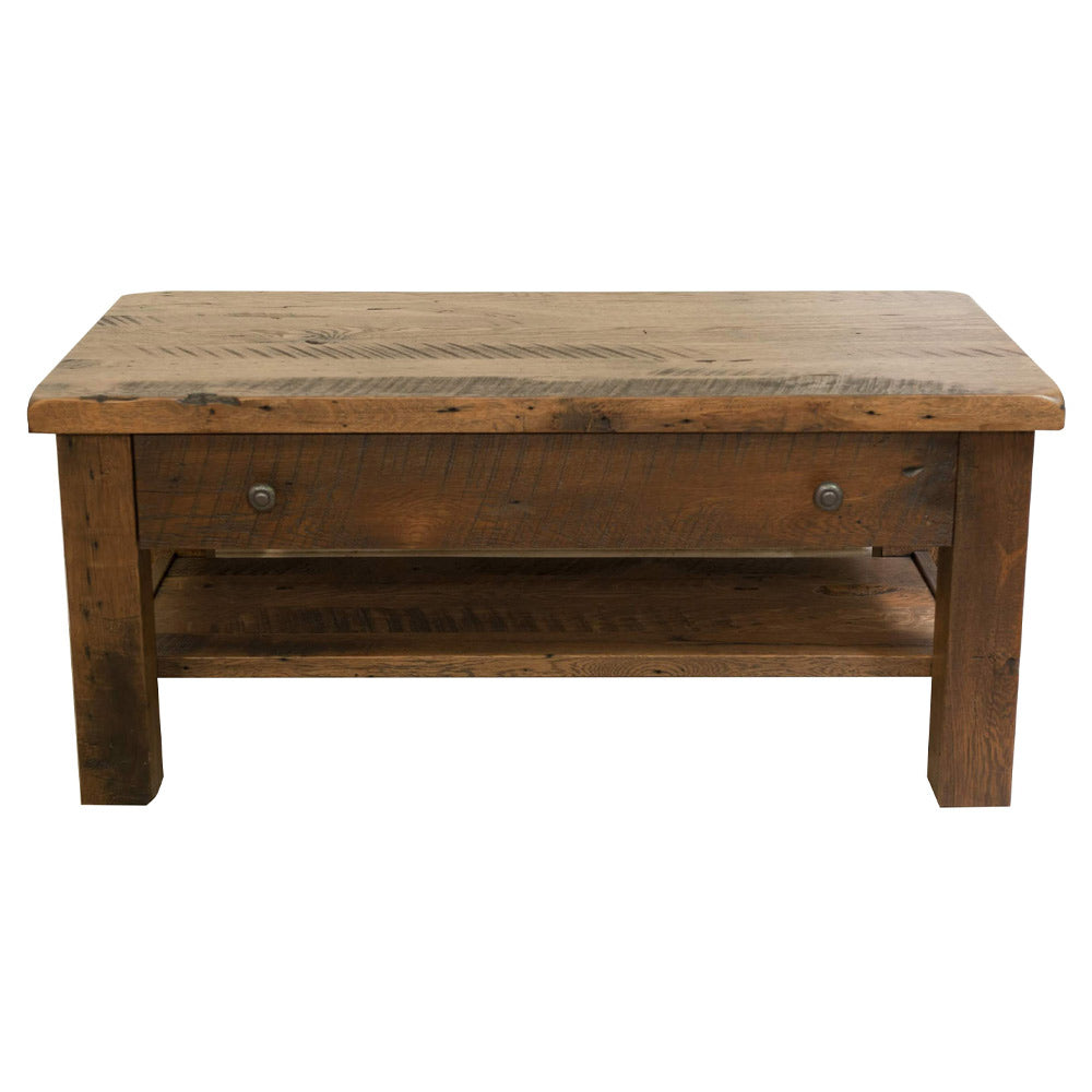 antique oak coffee table