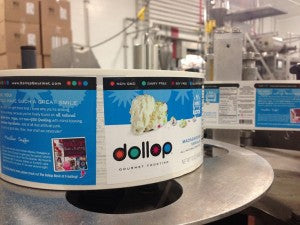 dollop-label machine2