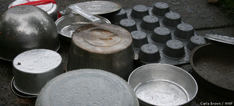 Pots and pans rain