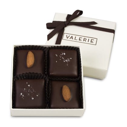 Almond Toffee Assortment, 4 Piece Box