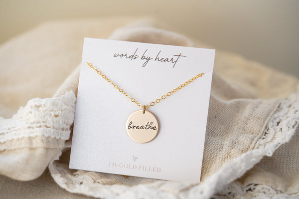 Words By Heart - Personalized & Inspirational Hand Stamped Jewelry