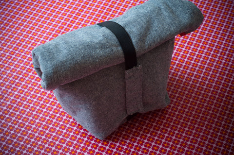 How to sew an insulated lunch bag using laminated cotton - maaidesign blog