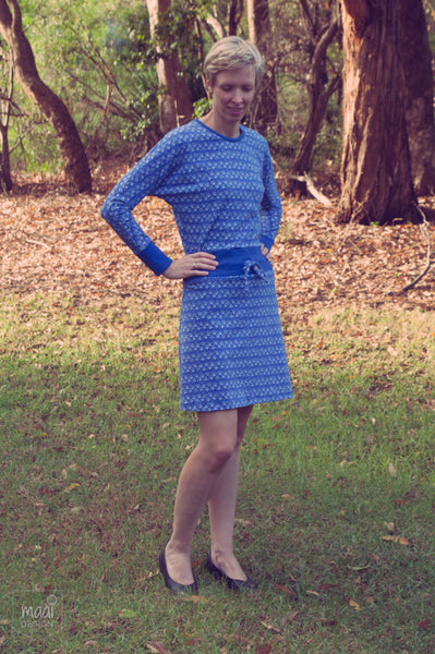 Julia dress, pattern by Compagnie M, MaaiDesign blog