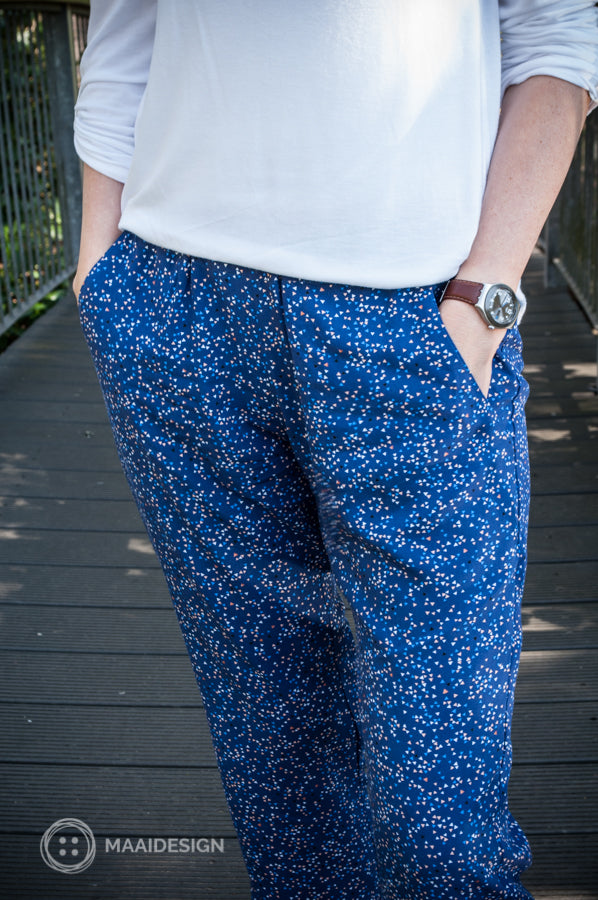 Hudson pants in rayon fabric - MaaiDesign blog