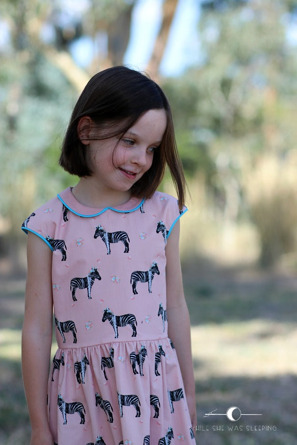 Tinny Dress in Soft Cactus Fabric - MaaiDesign blog