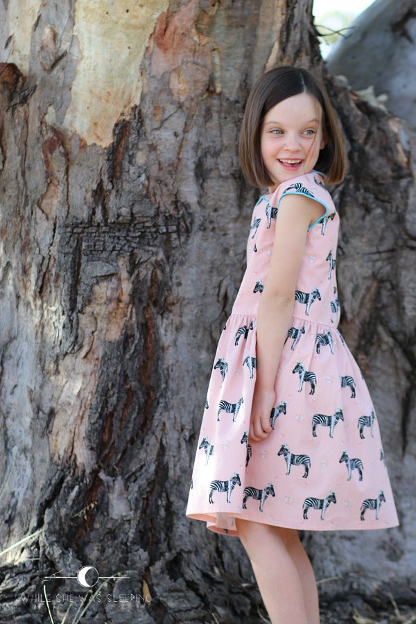 Tinny Dress in Soft Cactus Fabric - MaaiDesign blog