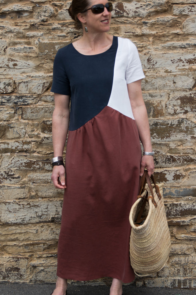 tencel linen dress