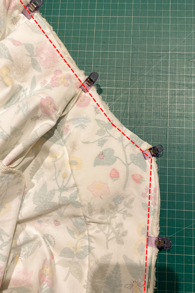 How to line the Frida jacket by Fibremood
