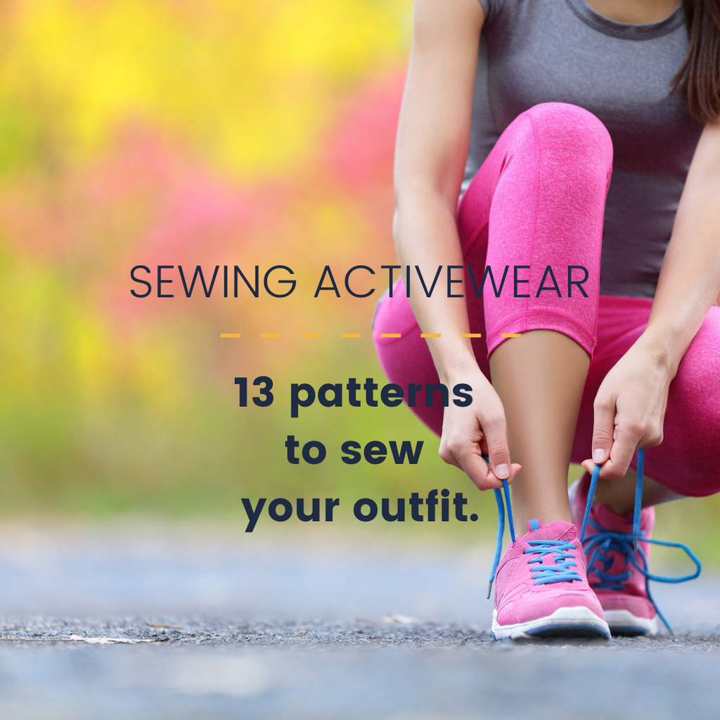 Sewing patterns for activewear