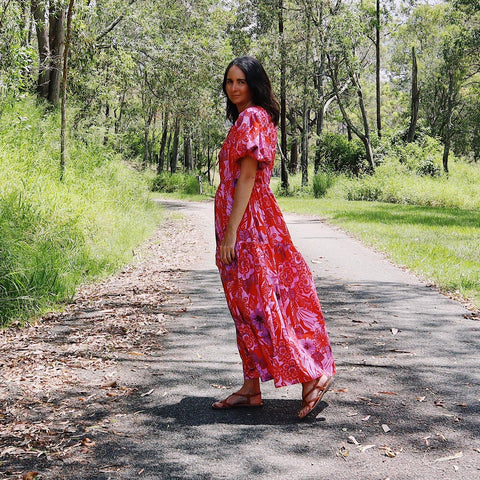 Marsha Style Cortney and Grace dress hack featuring Storrs London fabric from MaaiDesign