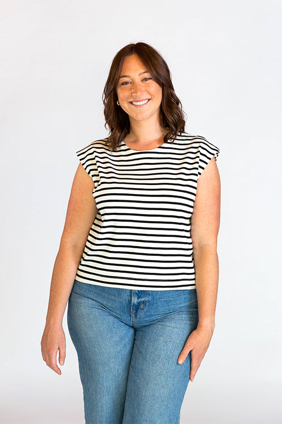 max tee sewing pattern chalk and notch