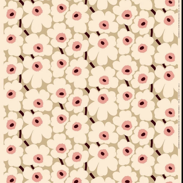 Marimekko - Pieni Unikko 2 - Acrylic Coated Cotton - Rosa - MaaiDesign  Fabrics - Australia's Online Fabric Store for Modern Makers